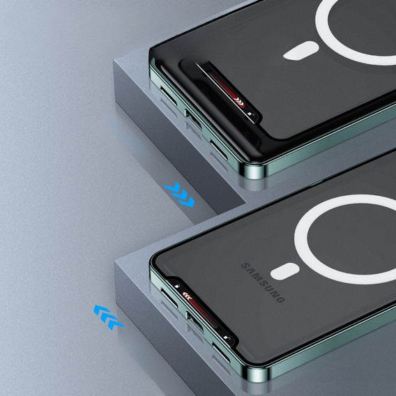 Защитный чехол для камеры Samsung Galaxy Note 10+ Plus, CamShield MagSafe, прозрачный / зеленый