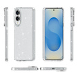 Чехол до Samsung Galaxy S25 Edge, Glittery Powder, прозрачный
