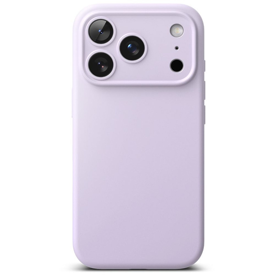 Чехол Ringke для iPhone 17 Pro Max, силиконовый магнитный MagSafe, светло-фиолетовый