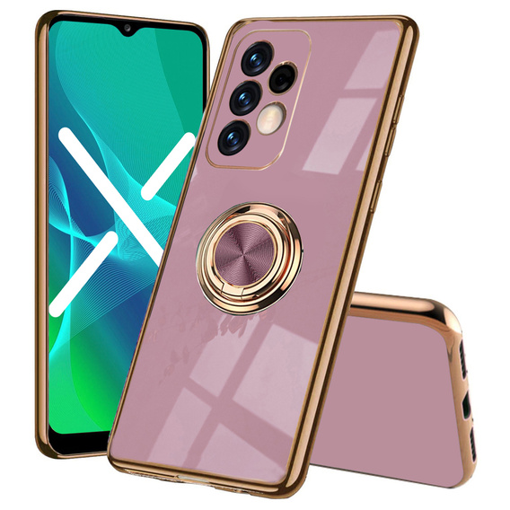 Чехол до Samsung Galaxy A13 4G, Electro Ring, фиолетовый