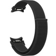Нейлоновий ремінець для Samsung Galaxy Watch 4/5/6 40/42/43/44/45/46/47мм, чорний