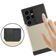 Чoхол до Samsung Galaxy S24 Ultra, ERBORD MagProtect Slide Camera, золотий