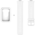 Прозорий ремінець з футляром до Huawei Watch Fit, White