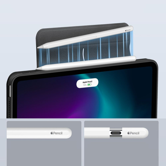 Чехол ESR для iPad Pro 11 2021 / 2022, Rebound Pencil, Black
