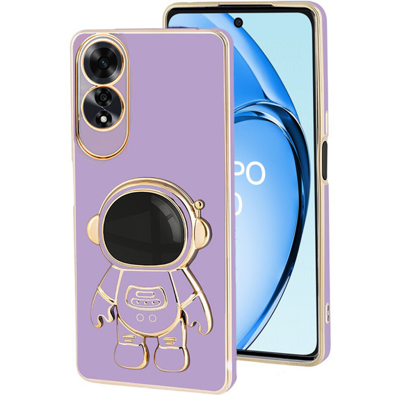 Чoхол до Oppo A60, Astronaut, фіолетовий