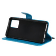 Чoхол Wallet до Realme 8 / 8 Pro, Tree and Cat, Blue