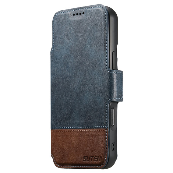 Флип-кейс 2-в-1 для iPhone 17 Pro Max, SUTENI, для MagSafe, синий