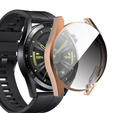 Etui z wbudowanym szkłem do Huawei Watch GT 3 42mm - Rose Gold