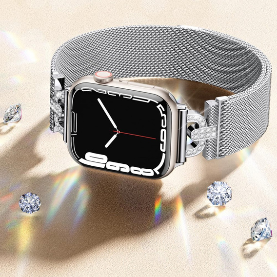 Браслет Milanese для Apple Watch 1/2/3/4/5/6/7/SE (38/40MM) - Black