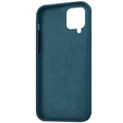Чoхол до Samsung Galaxy A12 / M12 / A12 2021, Silicone Lite, темно-зелений