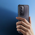 Чохол DuxDucis для Oppo Reno 12, Aimo case, прозорий / чорний