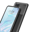 Чехол до Huawei P40, Carbon Gel, чёрный