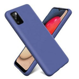 Чoхол до Samsung Galaxy A02s, Silicone Lite, темно-синій