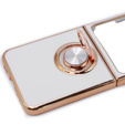 Чехол до Samsung Galaxy Z Flip 5 5G, Electro Ring, белый