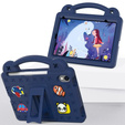 Детский чехол для iPad mini 8.3" 2021 (6 gen.) / iPad mini 8.3" 2024 (7 gen.), Cute Patterns, с подставкой, темно-синий
