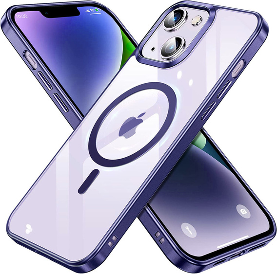 Чoхол до iPhone 14, ERBORD Hybrid MagSafe Case, м'яти