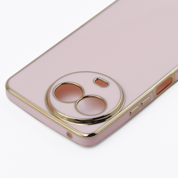 Чехол для Realme 11 5G, Glamour CamShield, розовый rose gold
