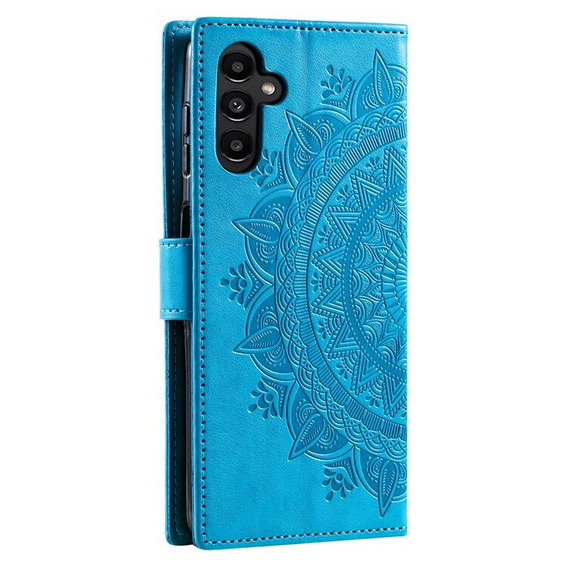 Чохол-книжка для Samsung Galaxy A55 5G, Mandala Flower, зелений