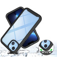 Чoхол Shockproof до iPhone 14 Plus, із захисним екраном, м'яти