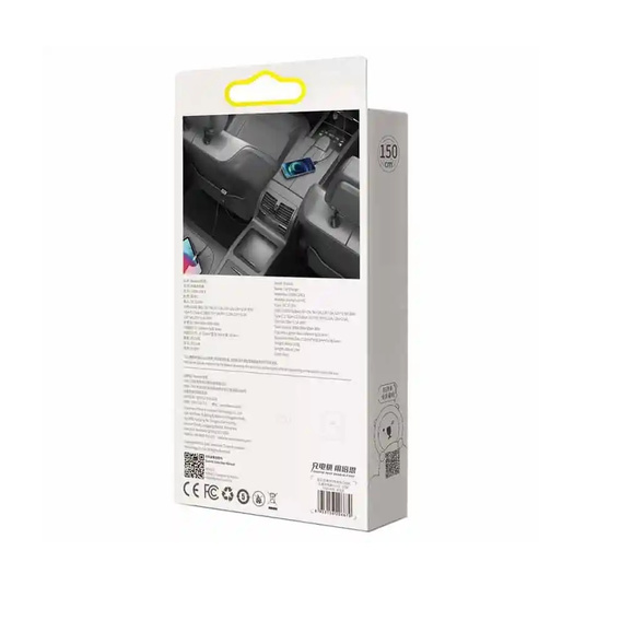 Baseus Автомобільний зарядний пристрій  2-Port USB i USB Type-C PD40W/QC3.0 - Grey