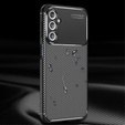 Чехол до Samsung Galaxy M34, Carbon Gel, чёрный