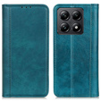 Чoхол до Xiaomi 14T, Wallet Litchi Leather, зелений