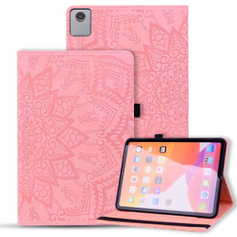 чехол-крышка для Lenovo Tab M11, flower, розовый
