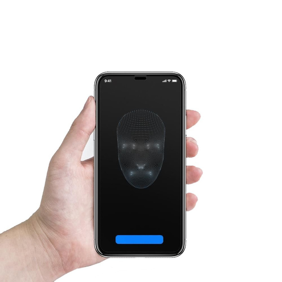 Загартоване захисне скло SPIGEN для iPhone 11 Pro / Xs / X, Full Cover