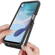 Чoхол Shockproof до Motorola Moto G53 5G, із захисним екраном, чорний