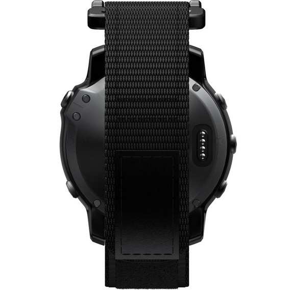 Нейлоновый ремешок до Garmin Fenix 7/Fenix 6 Pro/Forerunner 935/945/955 22mm, Black