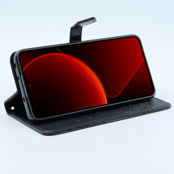 Чохол-книжка для Xiaomi 13T / 13T Pro, Mandala, чорний