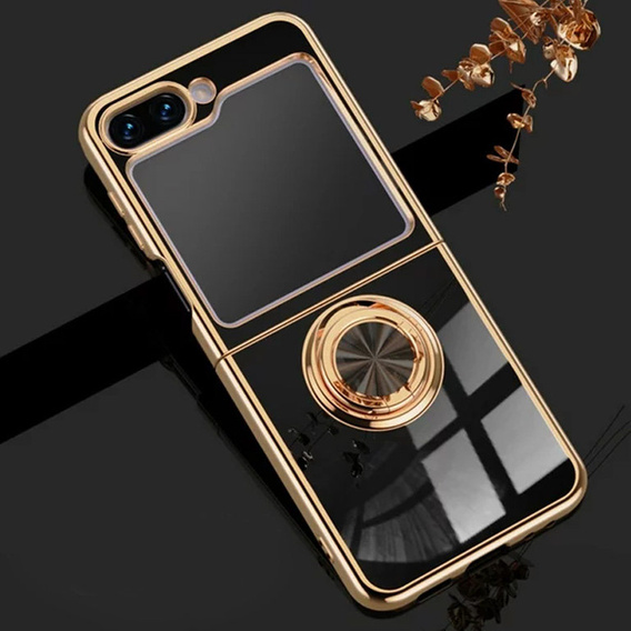 Чoхол до Samsung Galaxy Z Flip 5 5G, Electro Ring, чорний