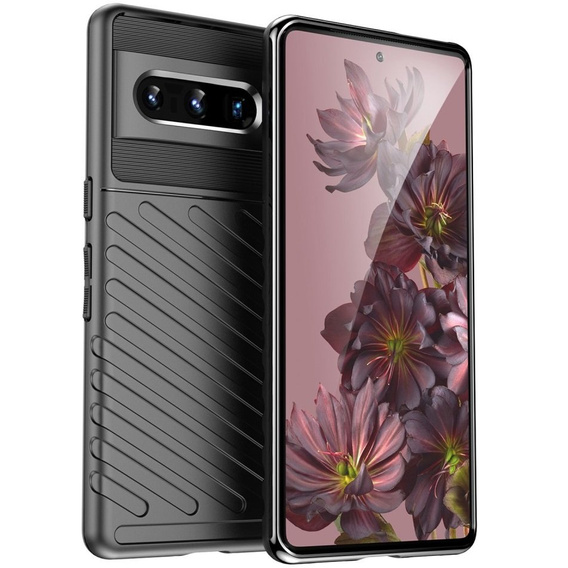 Чехол до Google Pixel 7 Pro, Thunder, чёрный