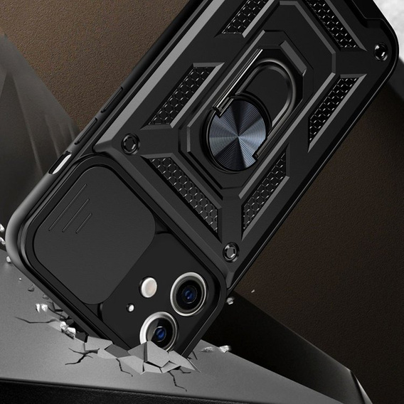 Чохол NOX Camera Slide iPhone 12 Mini, CamShield Slide, чорний