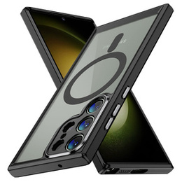 Чохол для Samsung Galaxy S24 Ultra, ERBORD Impact Guard, MagSafe, чорний