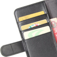Откидной чехол для Samsung Galaxy S9, Leather Flexi Book, чёрный
