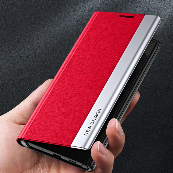 Чохол-книжка для Honor Magic 6 Lite 5G, Side Magnetic, червоний