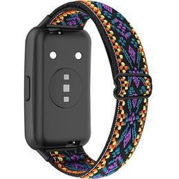 Нейлоновий ремінець BOHO до Huawei Band 7, Purple