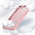 Чохол для iPhone 16E, для MagSafe, ERBORD Matt Case, чорний + захисне скло