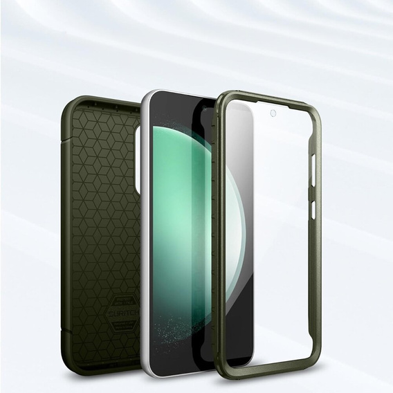 Чехол до Samsung Galaxy S23 FE, Suritch Basic (Two Frames), зелёный