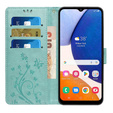 Откидной чехол для Samsung Galaxy A14 4G/5G, Mandala Flower, зелёный