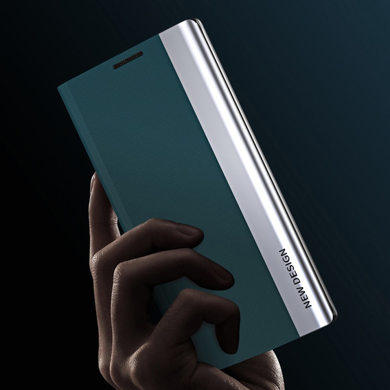 Откидной чехол для Samsung Galaxy A54 5G, Side Magnetic, зелёный
