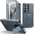 Бронированный чехол для Samsung Galaxy S25 Ultra, Dexnor Full Body (Two Frames), темно-синий
