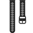 Силиконовый ремешок 20mm Soft Hollowed-out, Black