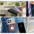 Магнитный кошелек с подставкой и функцией NFC SURITCH для iPhone 16 Pro