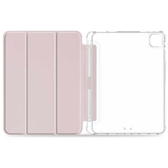 Чехол для iPad Pro 11 2022 / 2021 / 2020, Smartcase Hybrid, с местом для стилуса, розовый