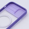 Чехол до iPhone 15 Plus, Slide Camera Magsafe, фиолетовый