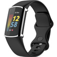 Чехол со встроенным стеклом для Fitbit Charge 5, Silver