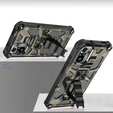 Чехол до Xiaomi Redmi Note 10/ 10S, Armor Kickstand, зелёный