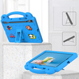Дитячий чохол для планшета Samsung Galaxy Tab S7/S8/S9, Cute Patterns, з підставкою, м'яти